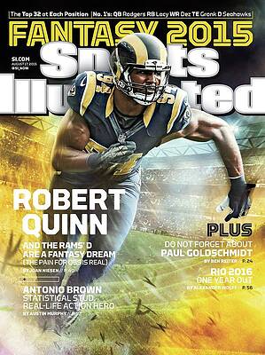 Robert Quinn on Sports Illustrated Cover Wall Art