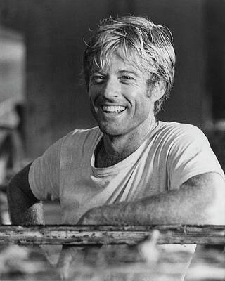 Smiling Man in Black and White Wall Art