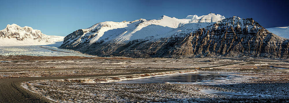 Iceland Wall Art featuring the photograph Rock And Ice by Robert Grac