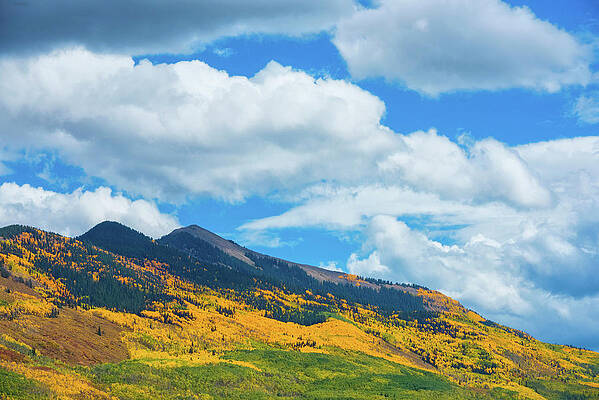 Sky Digital Art - Rockies In Fall Colors, Colorado by Heeb Photos