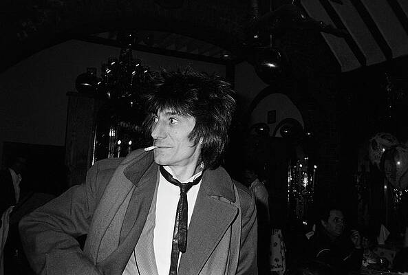 Wall Art featuring the photograph Ron Wood by Art Zelin