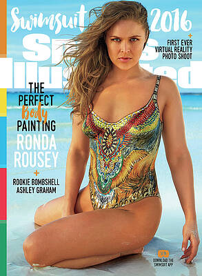 Ronda Rousey on the Beach Photograph