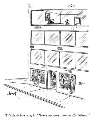 Ground Drawing - Room At The Bottom by Tom Cheney