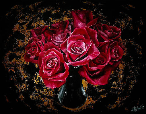 Roses for My Valentine by Ashley Koebrick Schmidt