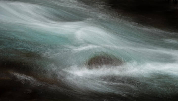 Wild Wall Art featuring the photograph Rushing River by Jean Noren