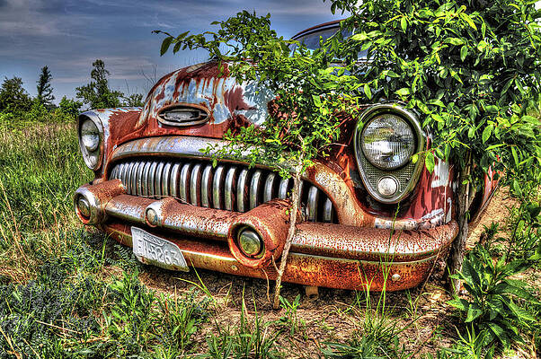 Photograph - Rust In Peace #2 by Randall Dill