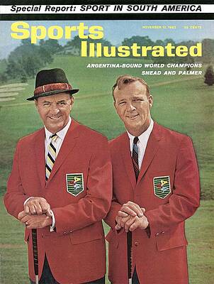 Sam Snead and Arnold Palmer on Cover Photograph