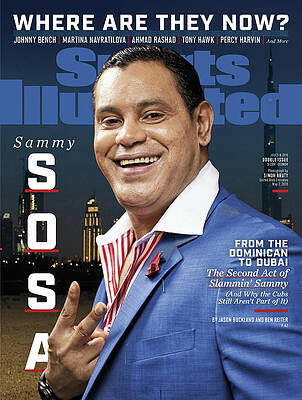 Where Are Wall Art featuring the photograph Sammy Sosa, Where Are They Now Sports Illustrated Cover by Sports Illustrated