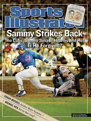 San Francisco Giants Photograph - Sammy Strikes Back The Cubs Sammy Sosa Is Healthy And Hot Sports Illustrated Cover by Sports Illustrated