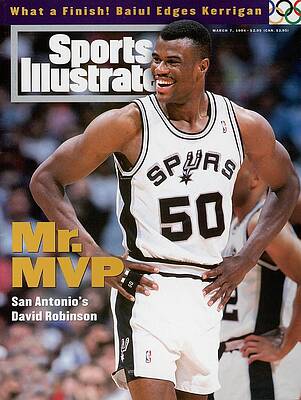David Robinson Mr. MVP Cover Photograph