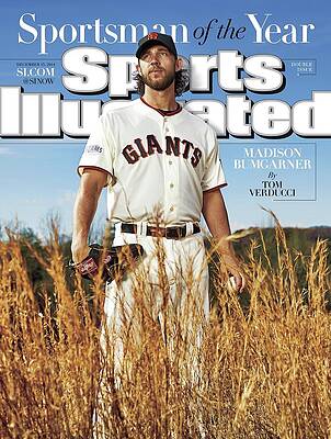 Madison Bumgarner on Sports Illustrated Cover Photograph