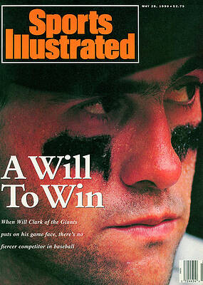 Sports Illustrated Cover with Baseball Player Photograph