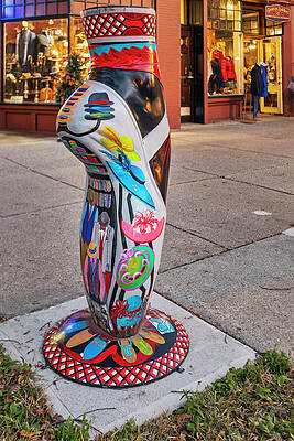 U S Wall Art featuring the digital art Sculpture, Saratoga Springs Ny by Claudia Uripos