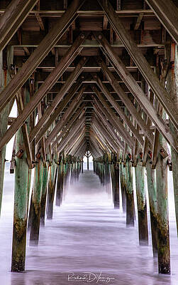 Moody Wall Art featuring the photograph Seaside Chapel by Richard DeYoung