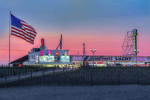 Seaside Heights Boardwalk Print