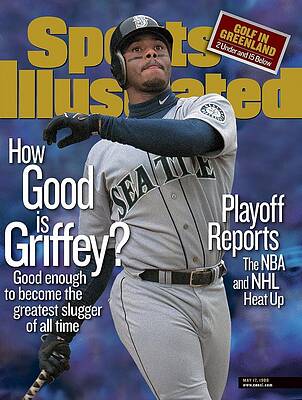 Ken Griffey Jr. on Sports Illustrated Cover Wall Art