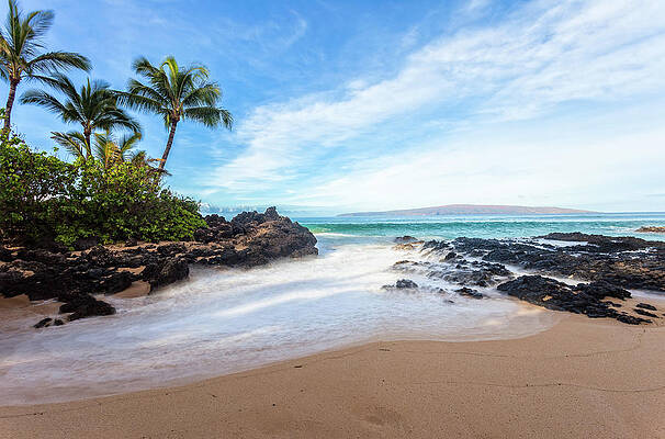 Hawaii Wall Art featuring the photograph Secret Cove Maui by Chris Spencer