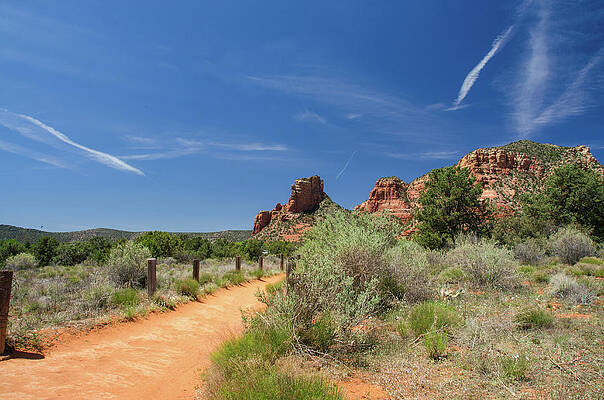 Arizona Photograph - Sedona Spring by Douglas Wielfaert