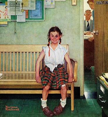 Shiner by Norman Rockwell