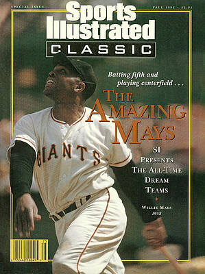 Willie Mays Sports Illustrated Cover Wall Art