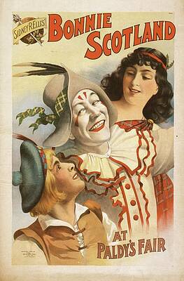 Strobridge And Co Lith Painting - Sidney R. Ellis Bonnie Scotland by Strobridge And Co. Lith.