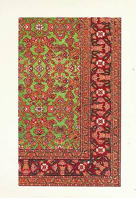 John Charles Robinson Painting - Silk Carpet. Modern Indian by John Charles Robinson