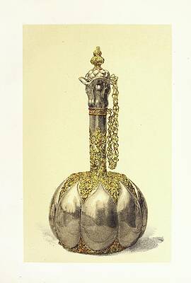 John Charles Robinson Painting - Silver-gilt. Frame Enriched With Translucent Enamels by John Charles Robinson