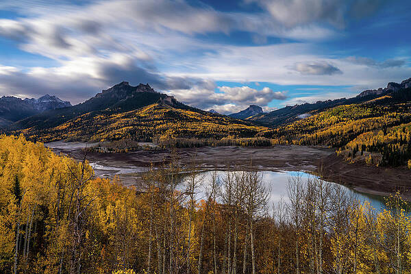 Fall Wall Art featuring the photograph Silver Jack Sunrise by Jeff Stoddart