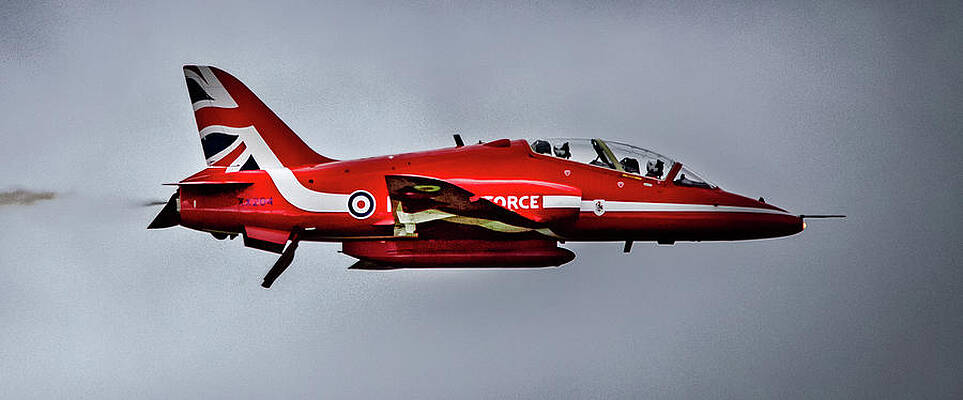 Sky Photograph - Single Red Arrow In Flight by Scott Lyons