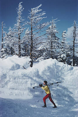 Winter Ski Adventure Wall Art