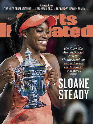 Sloane Stephens Victory Moment Photograph