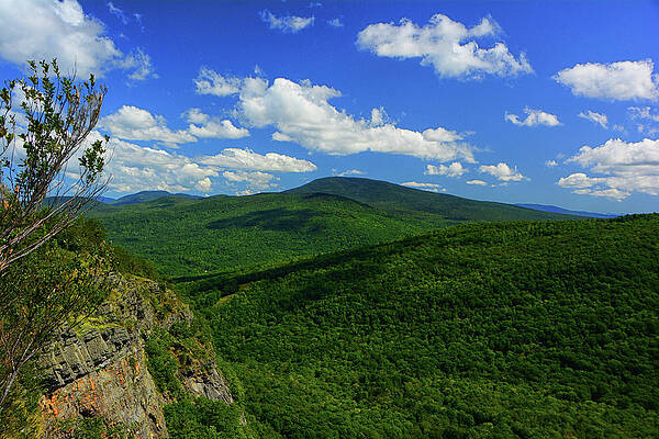 Smarts Mountain And Thermal Clouds Print