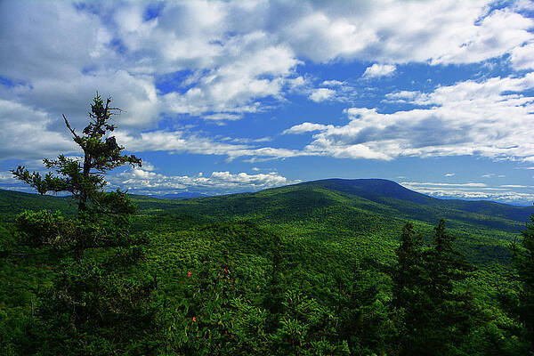 Smarts Mountain From South Cube Print