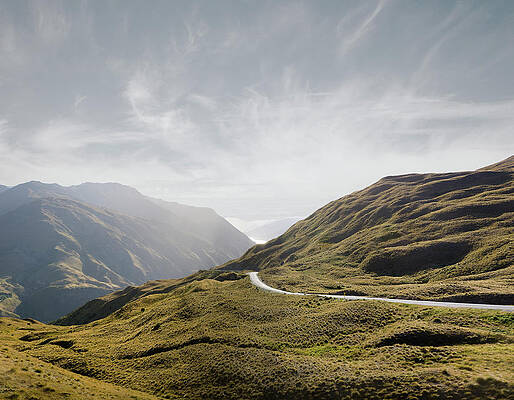 Wall Art featuring the photograph South Island Scenic, New Zeland by Ed Freeman