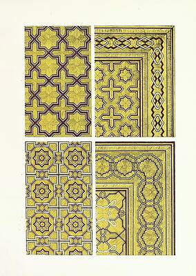John Charles Robinson Painting - Specimens Of Modern French Ornamental Wood Flooring by John Charles Robinson