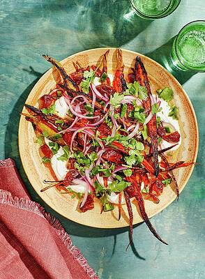 Sea Life Wall Art featuring the photograph Spice-crusted Carrots by Emma Fishman