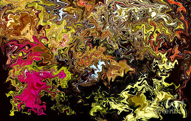 Reflection Photograph - Rivers Of Color by Debra Banks