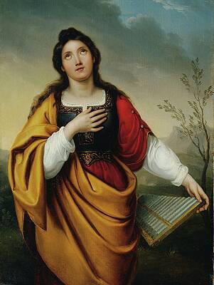 Gaze Painting - St. Cecilia by Unknown