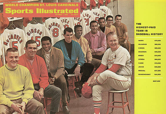 St. Louis Cardinals 1960s Team Photograph