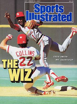 Ozzie Smith: The Wiz Sports Cover Photograph