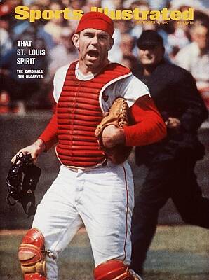 Tim McCarver on Sports Illustrated Cover Photograph