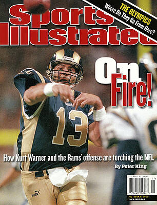 Kurt Warner on Sports Illustrated Cover Wall Art