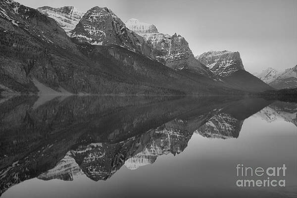 Wall Art featuring the photograph St Mary Orange Sunrise Glow 2019 Black And White by Adam Jewell