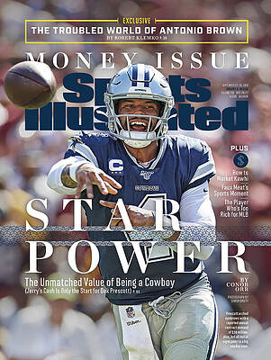 Maryland Photograph - Star Power The Unmatched Value Of Being A Cowboy Sports Illustrated Cover by Sports Illustrated