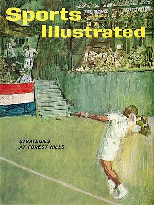 Tennis Match at Forest Hills Wall Art