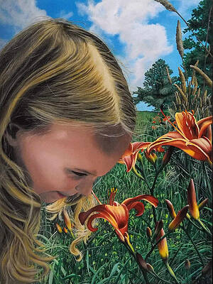 Summer Lilies by Ashley Koebrick Schmidt