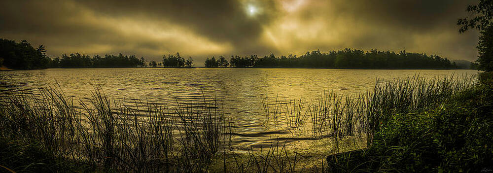 Michigan Wall Art featuring the photograph Sunbeam On Lost Lake by Owen Weber