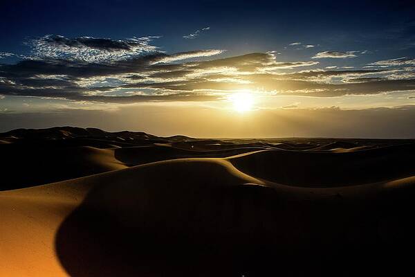 Landmark Photograph - Sunset In Morocco by Robert Grac