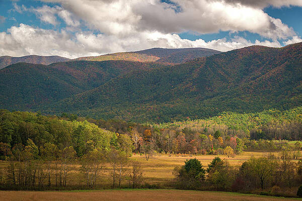 Wall Art featuring the photograph Sunset Mountains by Lloyd Gillies
