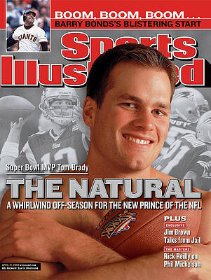 Tom Brady Sports Illustrated Cover Photograph